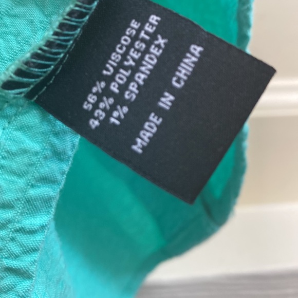 Toofan women’s size medium green tunic top - Picture 4 of 5